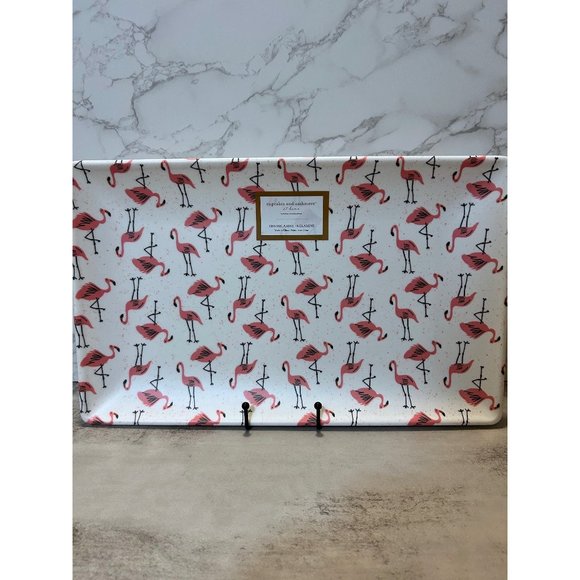 Cupcakes and Cashmere Pink Flamingo Platter - Picture 3 of 4